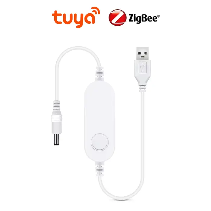 Tuya-Contrôleur de bande LED RVB à intensité variable, interrupteur intelligent, variateur LED, band