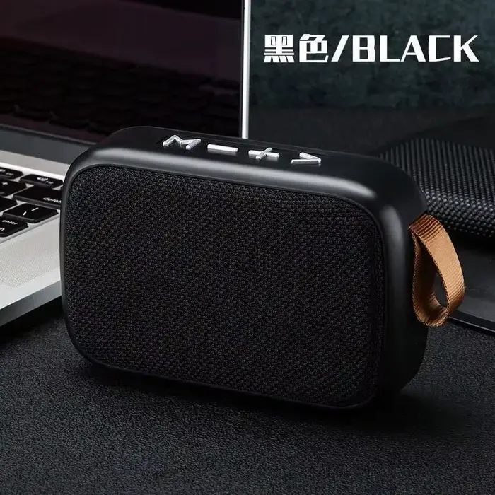 Mini haut-parleur Bluetooth sans fil, caisson de basses portable, carte de gril à la maison, extérie