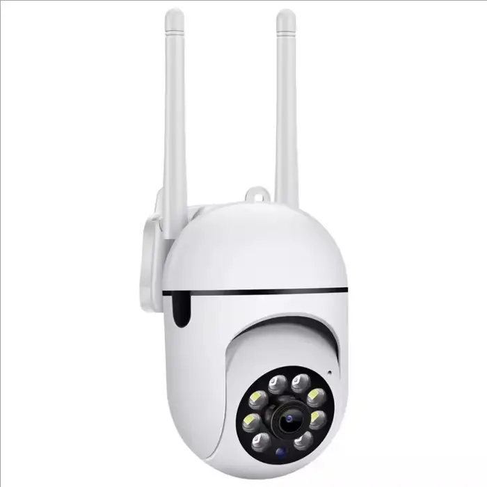 Caméra de sécurité IP sans fil extérieure 4K 8MP HD à double objectif, caméra PTZ Wi-Fi avec suivi a