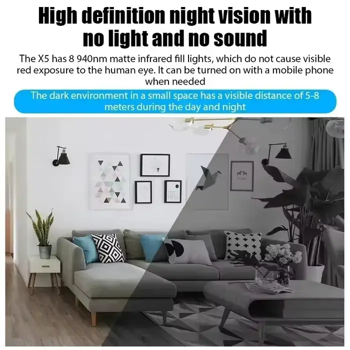 Mini caméra sans fil 1080P