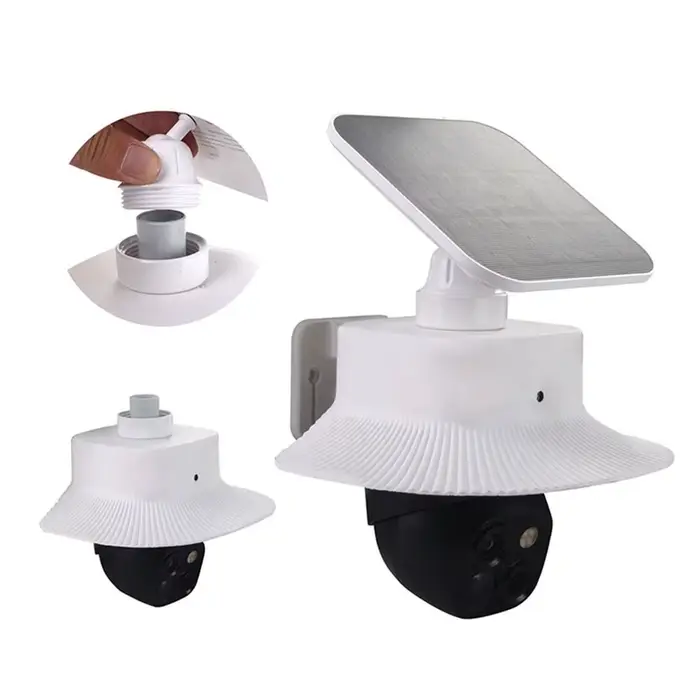 Couverture résistante aux intempéries pour caméra solaire contre la pluie, housse de Protection en plastique blanc pour caméra de sécurité, Protection de caméra pour Eufy S340