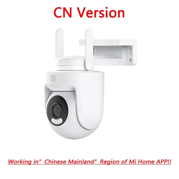 Xiaomi caméra extérieure CW500 WiFi 6 3K résolution Ultra HD couleur Vision nocturne son lumière ave