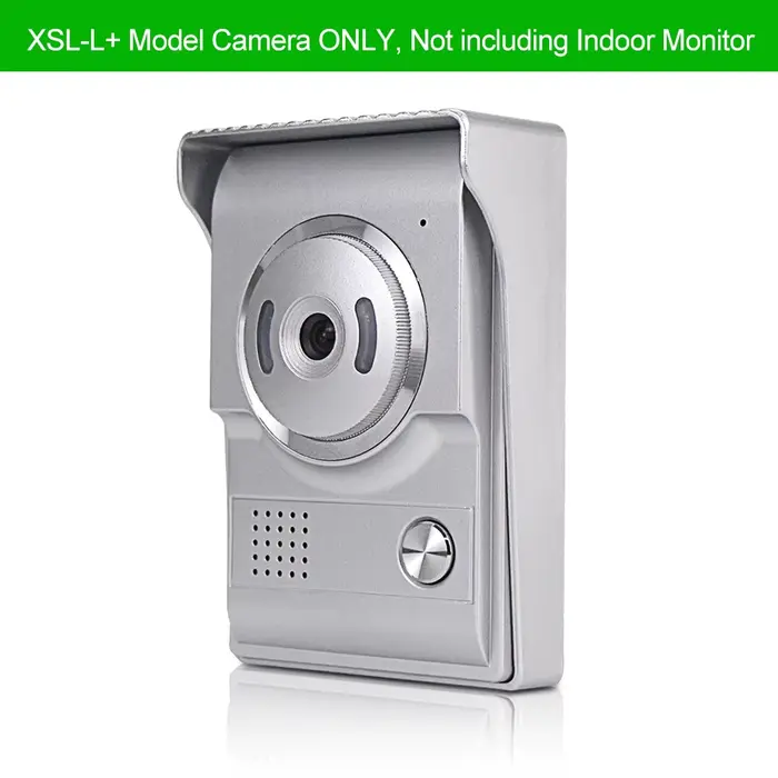 Visiophone filaire avec système d'interphone, caméra vidéo extérieure, sonnette de porte 700TVL IR, 