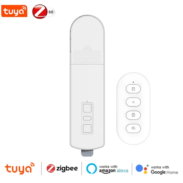 Moteur de rideau électrique intelligent Zigbee DIY pour stores, volets et stores enrouleurs, compati