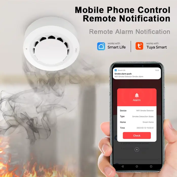 Détecteur de fumée WiFi