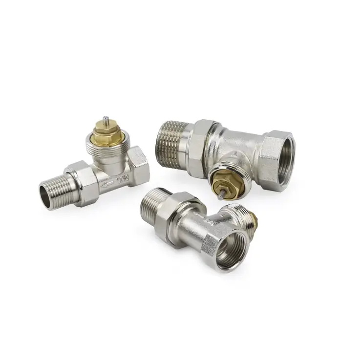 Vanne de radiateur thermostatique en laiton