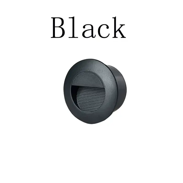 Lumière d'escalier LED 3W 5W, lampe encastrée LED pour marches, lampes d'angle murales pour allées, 