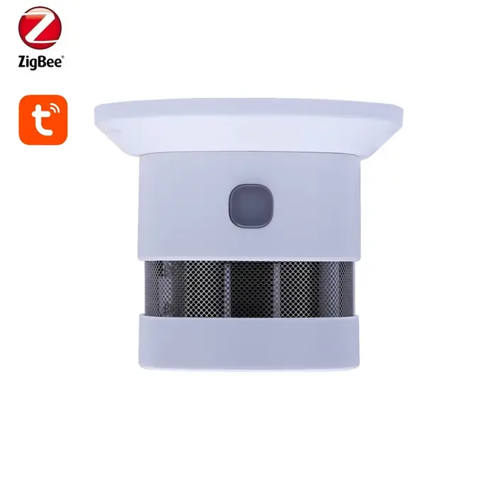 Détecteur de fumée intelligent Tuya Zigbee, 85 dB, alarme puissante, capteur de prévention des incen