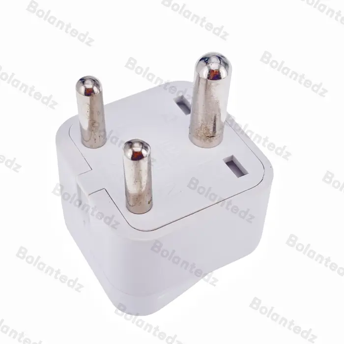 Prise d'afrique du sud 10A15A250V Type M grand rond 3 broches inde conversion adaptateur de prise de