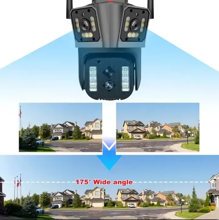 Caméra WiFi IPC360 Home 8K 16MP avec zoom optique 10X