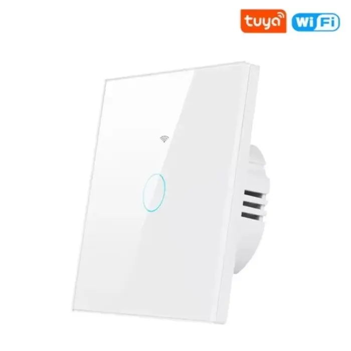 Compatible avec Tuya WiFi, interrupteur tactile mural intelligent pour la maison intelligente europé