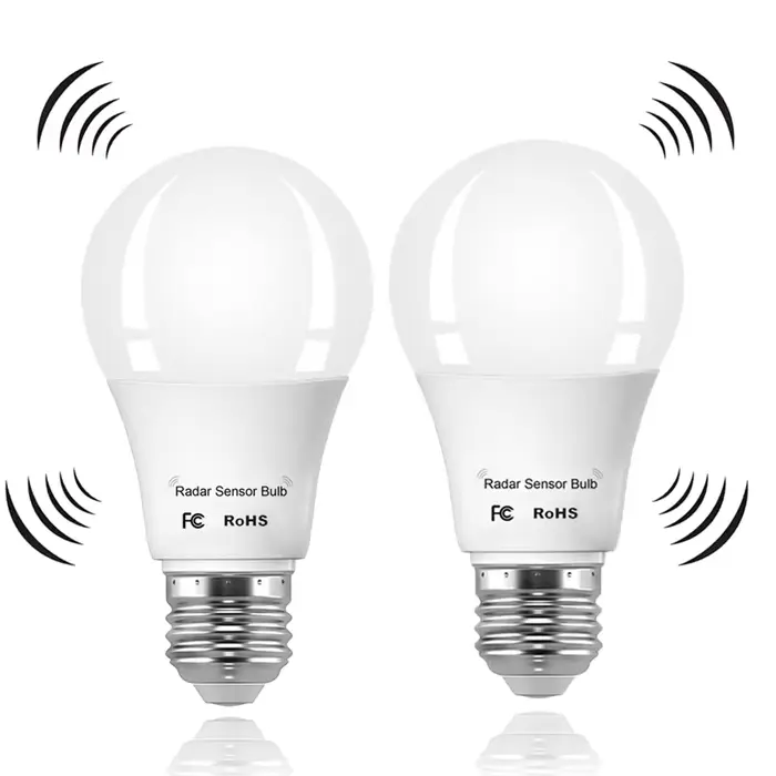 Ampoules LED avec capteur de mouvement Radar
