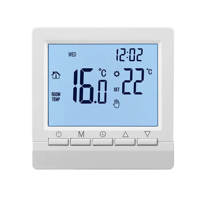 Thermostat intelligent numérique Programmable pour chaudière à gaz, régulateur de température de cha