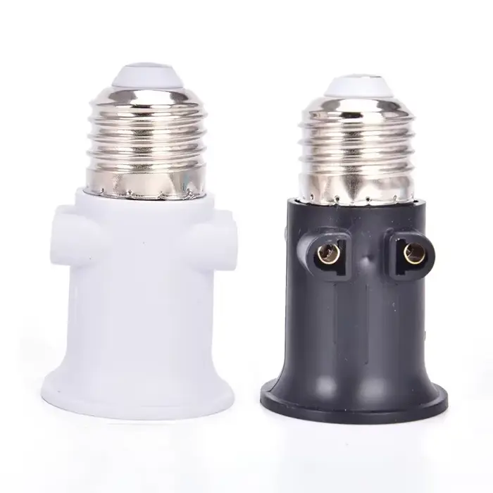 Adaptateur d'ampoule E27 ignifuge AC100-240V 4A PBT