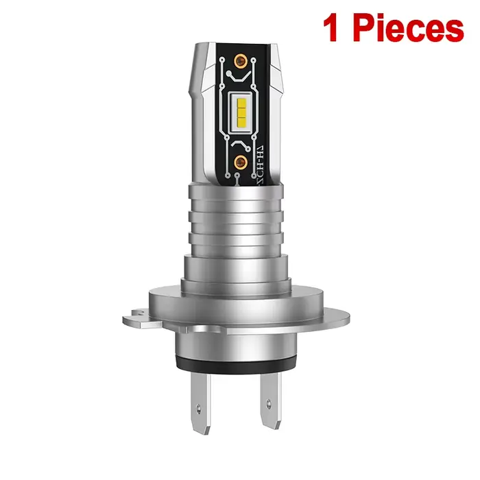 Ampoule LED H7 Canbus 1:1, mini format, blanc xénon, 30000Lm 6000K, sans ventilateur, sans fil, pour