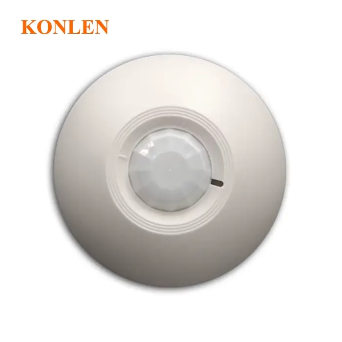 Détecteur de mouvement PIR filaire 12V, détecteur de plafond, détection de mouvement infrarouge à 36