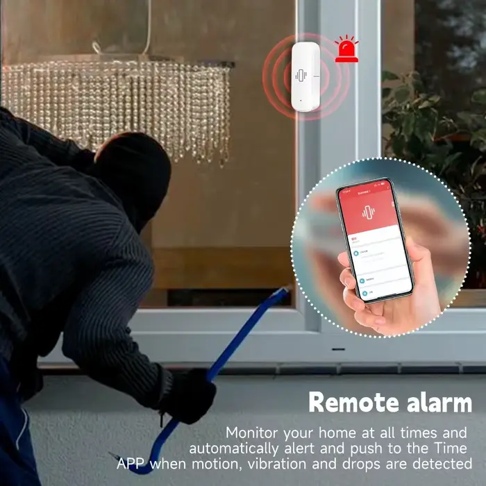 Capteur de vibrations intelligent ZigBee