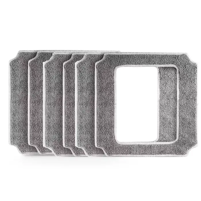 Serpillères de nettoyage de verre pour Robot nettoyeur de vitres ABIR WD8, chiffons de vêtements lav