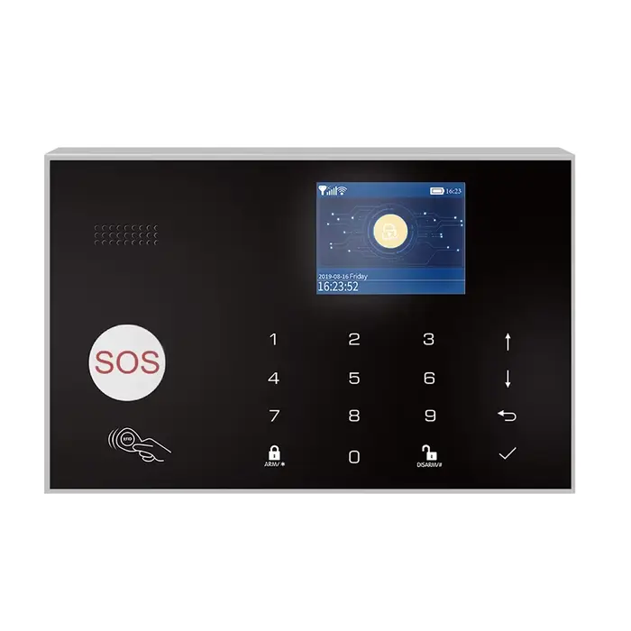 Sirène à énergie solaire Tuya App Wifi GSM système d'alarme maison sans fil sécurité antivol Kit d'a