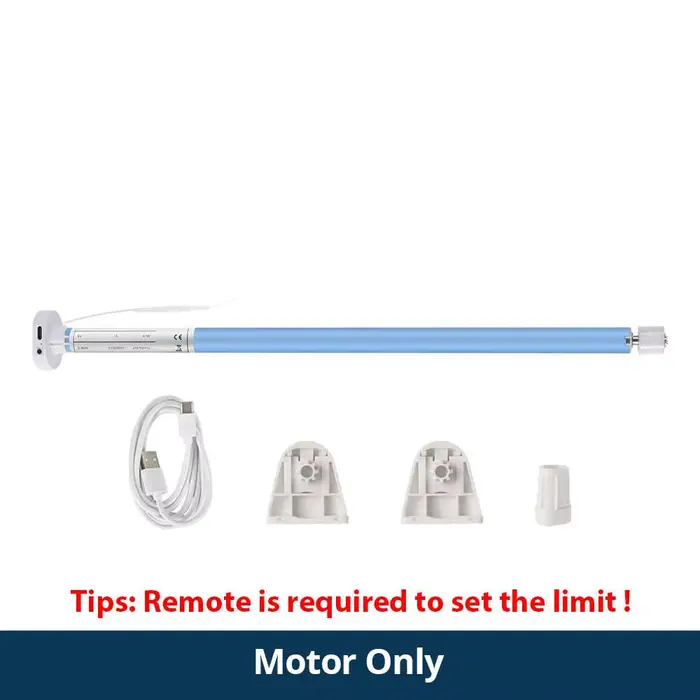 Zemismart – moteur de stores roulants électriques rechargeables, filetage Matter, pour Tube de 17 25
