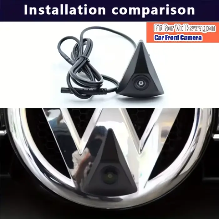 Caméra de recul pour véhicules, compatible avec les modèles VW tels que Golf, Jetta, Touareg, Passat