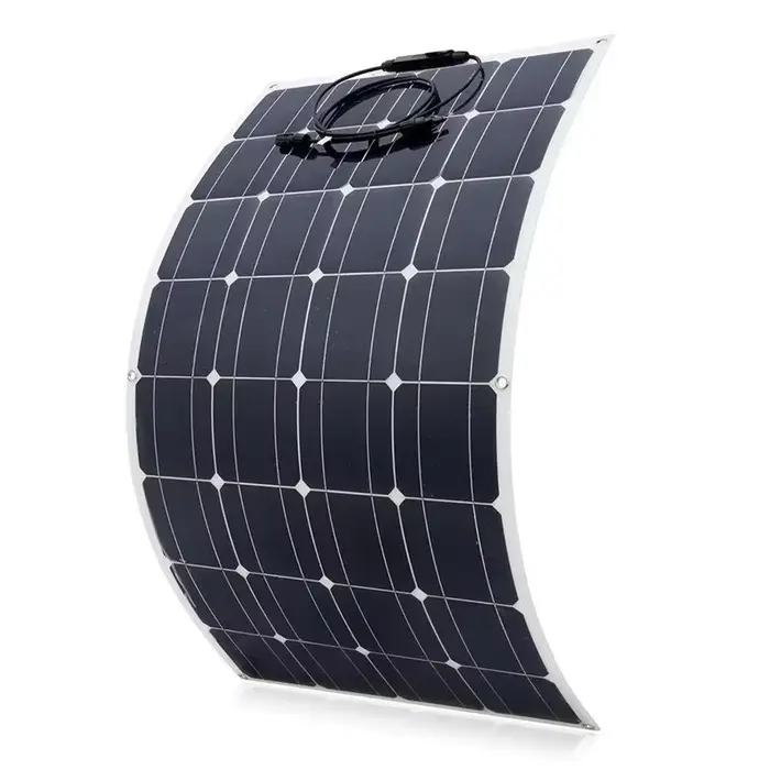 Panneau solaire Mono Flexible 200W 100W, Module de contrôleur solaire 20A/10A pour voiture, camping-