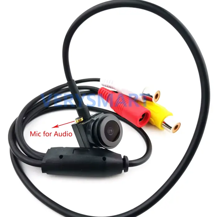 Caméra analogique VerySmart Mini 700TVL avec grand angle 140° pour surveillance de sécurité à domicile en haute définition occasions spéciales
