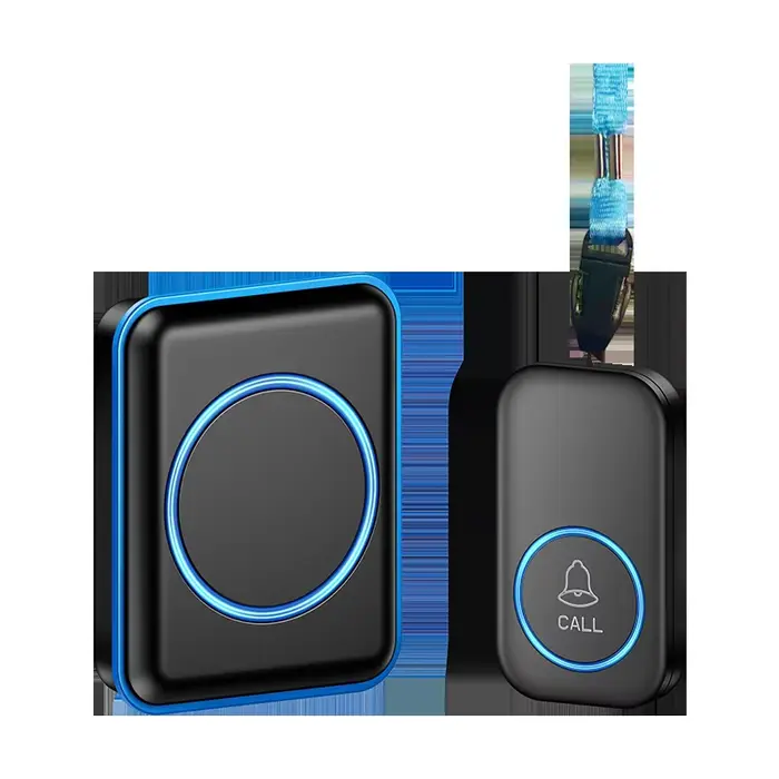 Sonnette sans fil pour personnes âgées, bouton d'urgence, téléavertisseur paramédical, alarme d'aler