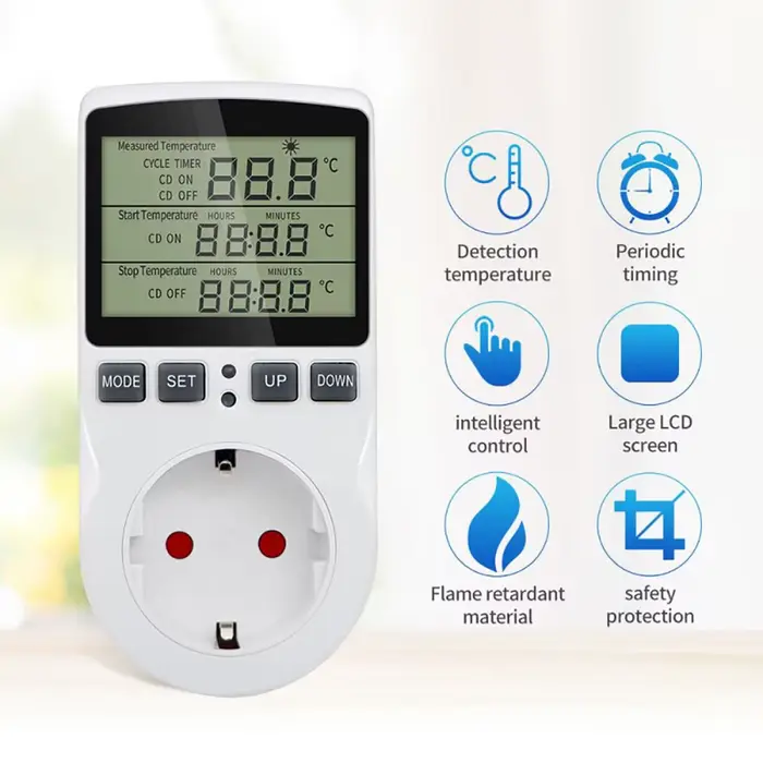 Prise de minuterie de Thermostat