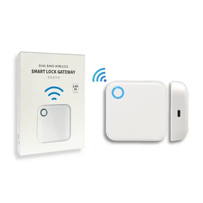 La passerelle CDOK G5 TTlock peut se connecte à la WiFi 5G, le fait pratique pour les hôtels et les