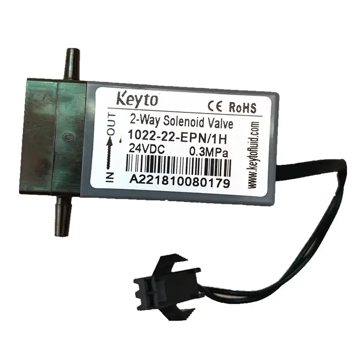 Keyto – électrovanne bidirectionnelle 24V cc, 0,3 mpa, démontage