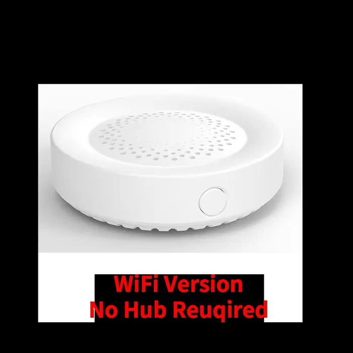 Tuya Zigbee-Sirène d'alarme WiFi pour la sécurité à domicile intelligente, haut-parleur 100dB nous-m