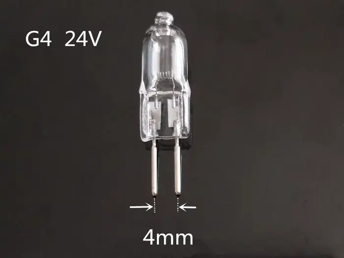 5pcs G4 24V 10W ampoule G4 24V 20W mécanique éclairage 24V G4 ampoule 35W 24V G4 ampoule 24V 20W G4 