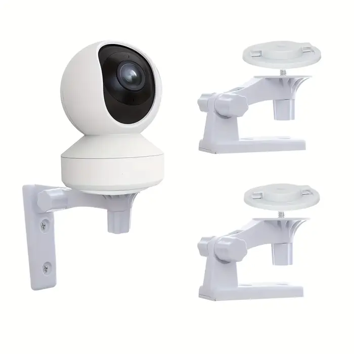 Paquet de 2, compatible avec Reolink E1/E1 Pro, 180 °   support de caméra de plafond réglable, sans 