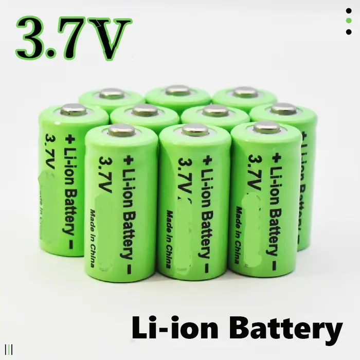 Batterie aste pour caméra de sécurité Arlo, 800mAh, 3.7V, Eddie ion 16340, 24.com CR123A, 16340 CR12