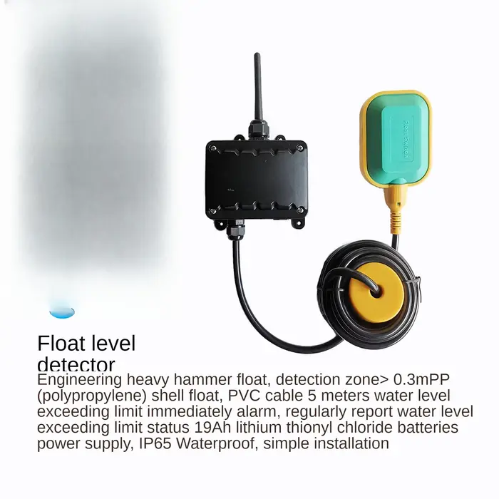 Capteur de niveau à flotteur anti-débordement pour piscine toit incendie surveillance eau protection maison sécurité confort installation facile
