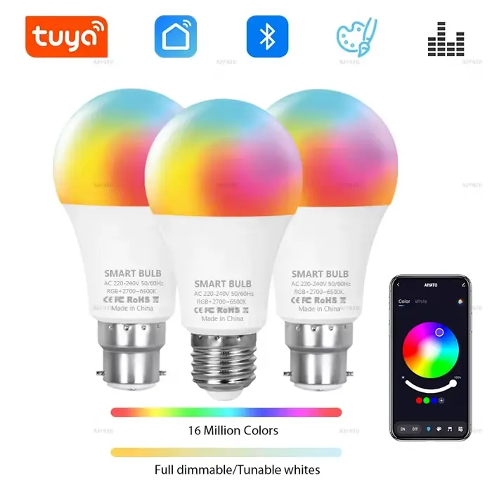 Ampoule LED Bluetooth Tuya Smart Life APP
