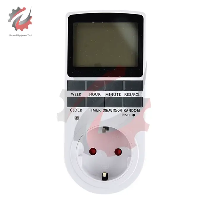 Électronique Numérique Minuterie Interrupteur Programmable Calendrier Prise 230V/50Hz Cuisine Minute