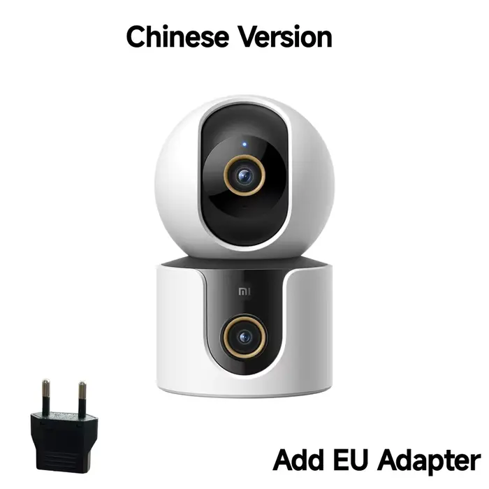 Nouveau Xiaomi caméra intelligente C500 Version double objectif 4MP caméra de sécurité 360 °   Détec