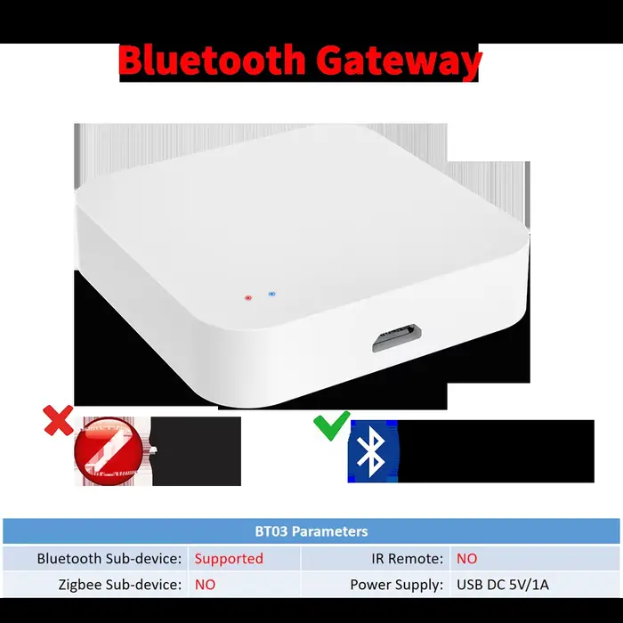 Passerelle multimode sans fil Tuya Zigbee airies, maison intelligente, tournesol pour les revieZigeq