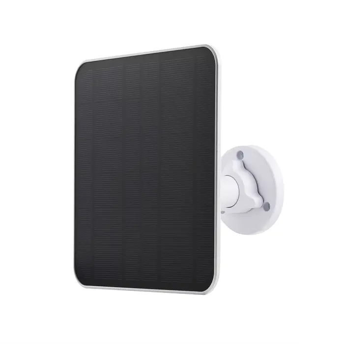 Panneau solaire 5W pour caméra de sécurité USB-C/DC/Micro USB, chargeur de panneau solaire pour camé