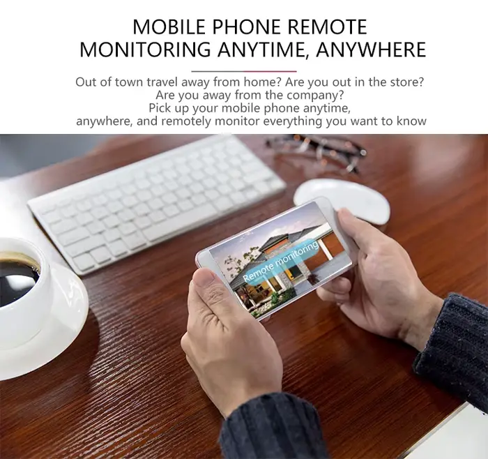 Caméra espion IP intelligente Icsee 5Mp pour la maison