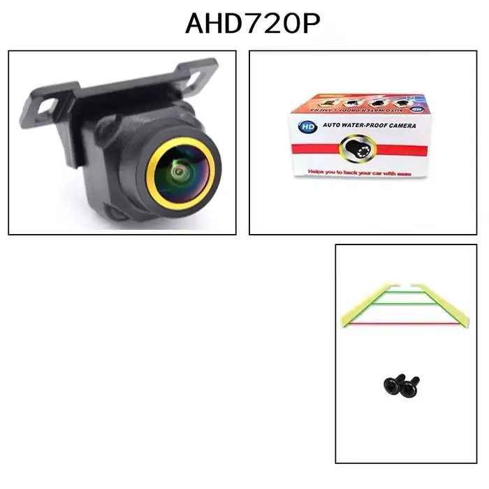 Caméra de recul AHD pour voiture, vision nocturne HD, moniteur de stationnement automatique, 1080P, 