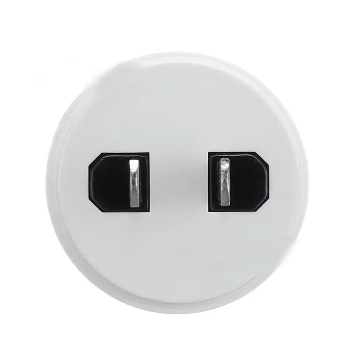 1 pièces prise américaine européenne E27 lampe LED ampoules Base E27 à ue US prise support de lampe 