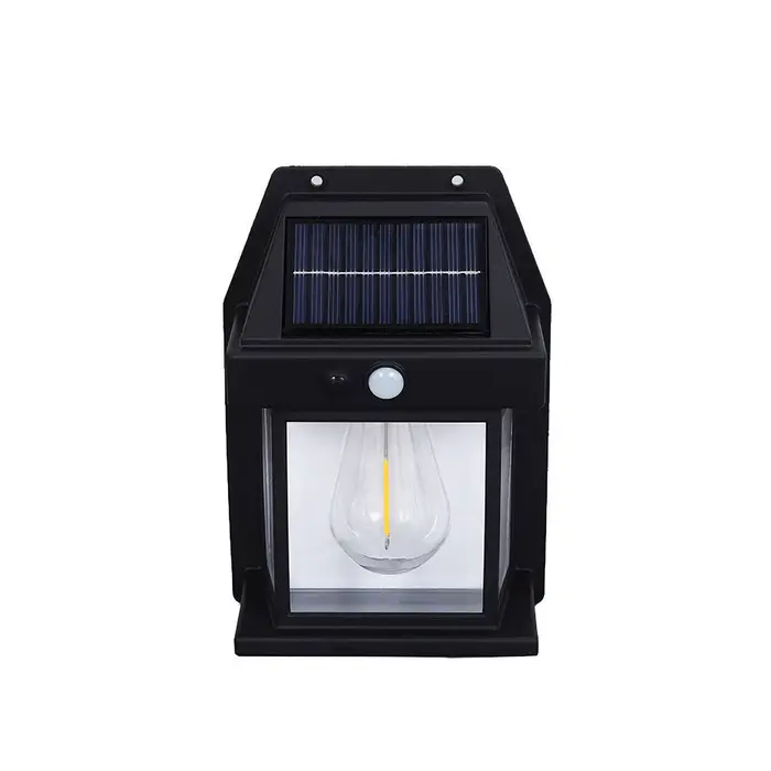 1/2/4/8 appliques murales solaires IP44 capteur de mouvement lanterne LED murale adaptée à l'éclaira