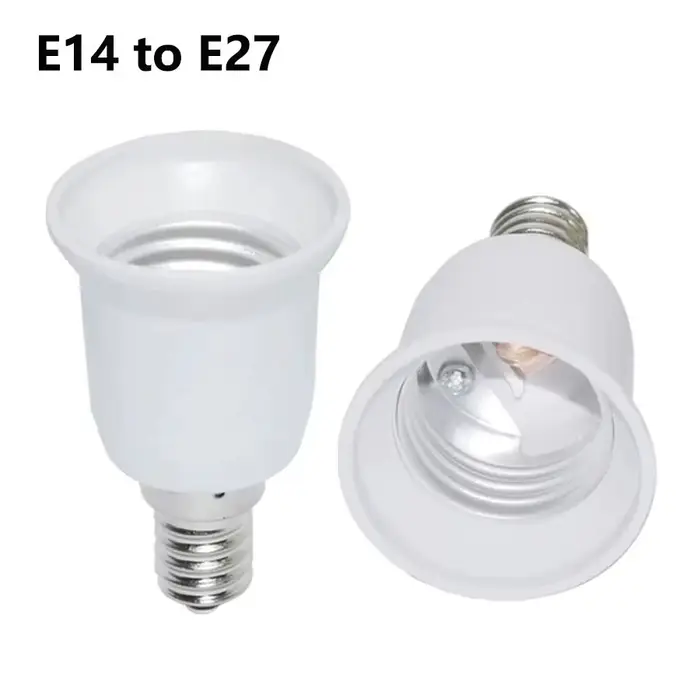 Convertisseur de support de lampe E14 à E27