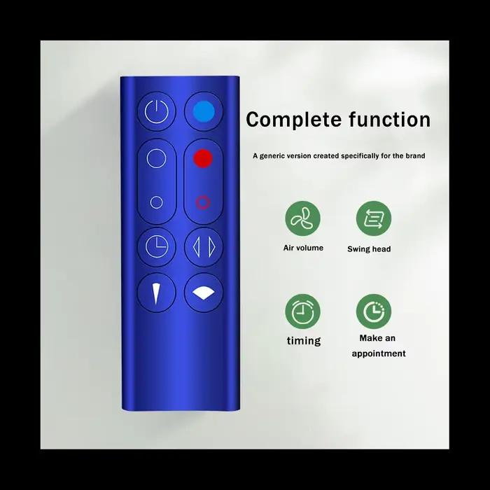 Télécommande de remplacement pour supporter ficateur d'air Dyson AM09, ventilateur sans feuilles, no