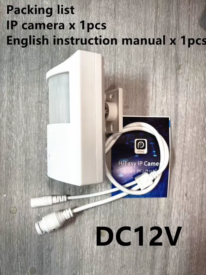 POE Audio 940nm ONVIF IR H.265 5MP caméra IP Mini PIR LED système de vidéosurveillance de sécurité i