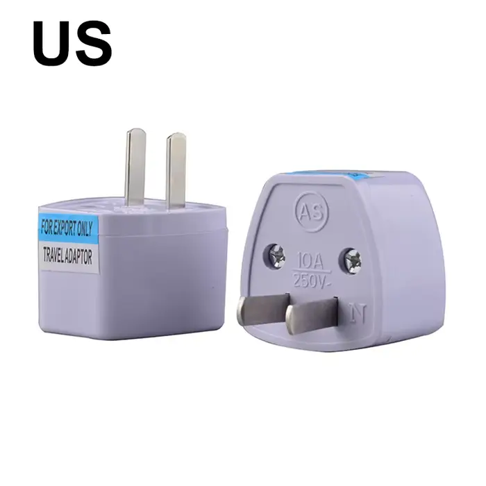 Adaptateur de prise universel US/UK/AU/DE/italie, adaptateur de chargeur mural AC USA vers Europe, c