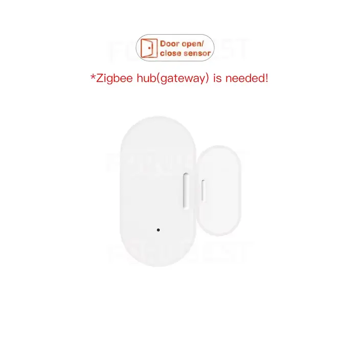Capteur intelligent de porte et fenêtre ZigBee, avec détection Lux ou vibrations, alarme de sécurité
